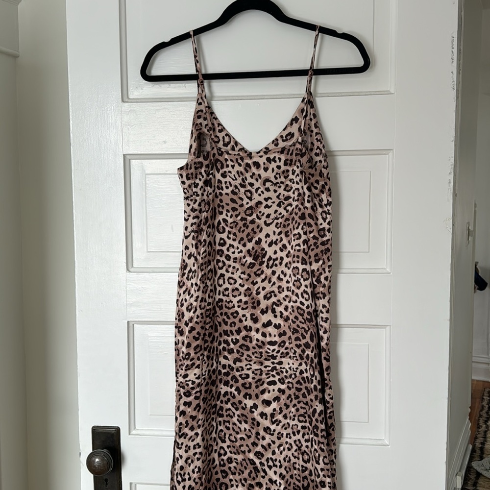 Nakd Leopard Slip Dress